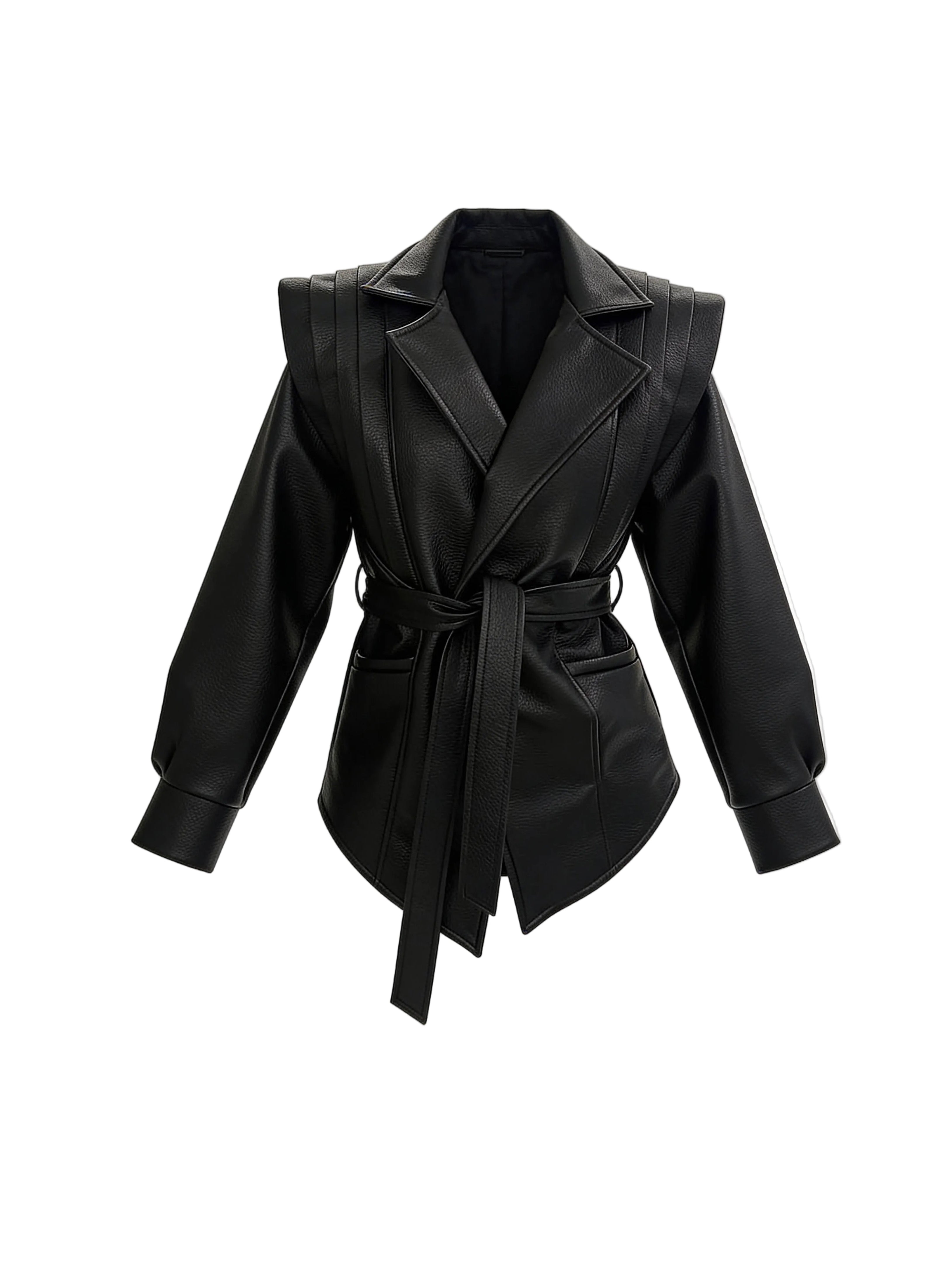 КУРТКА З ЕКО-ШКІРИ REBEL