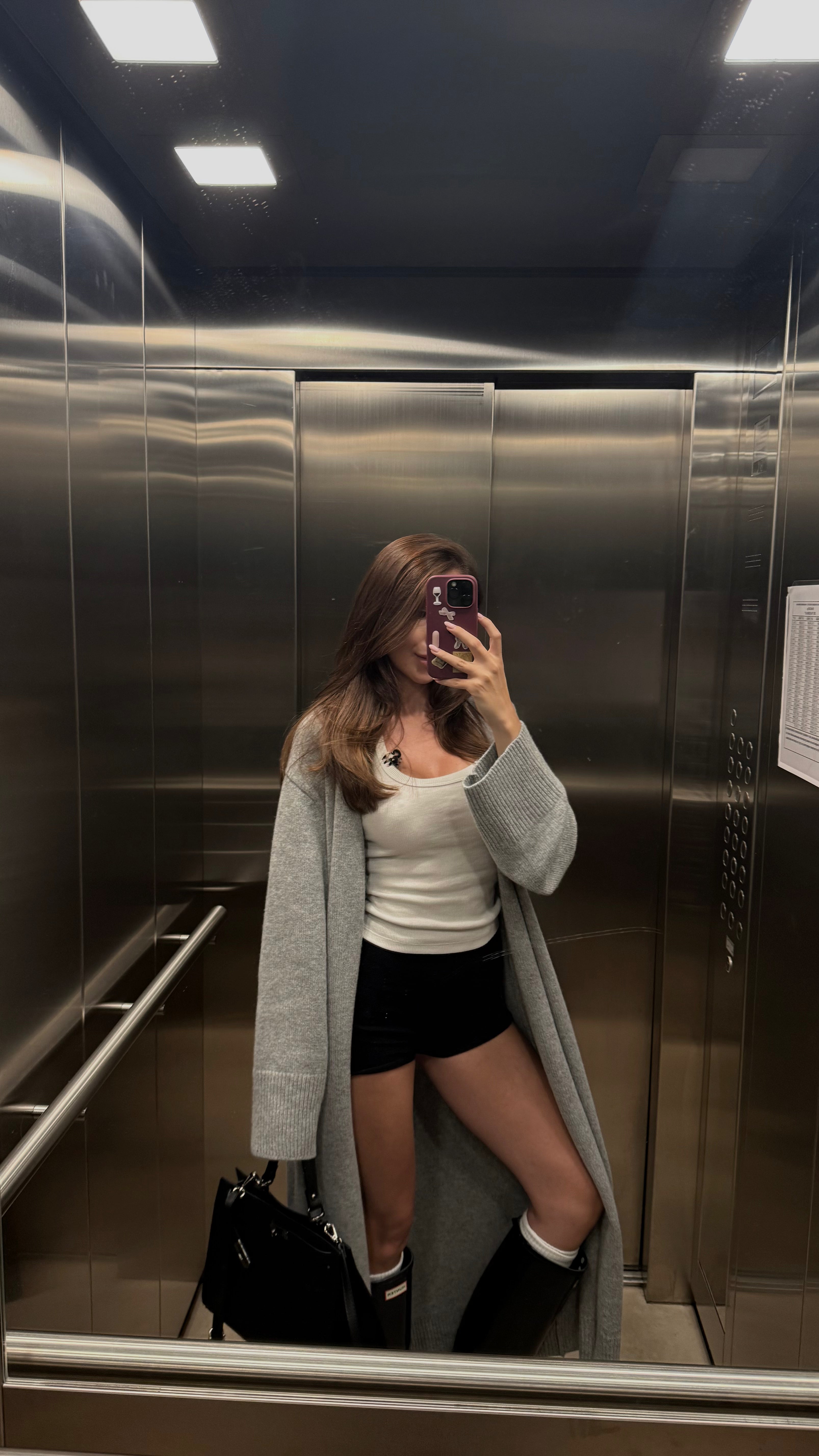 ВʼЯЗАНИЙ КАРДИГАН MERIN МАКСІ МЕЛАНЖ