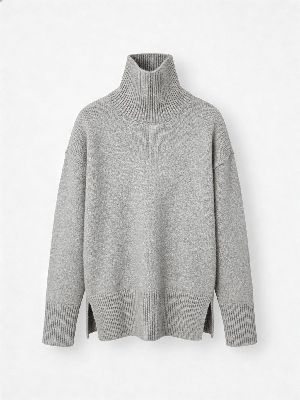 Вʼязаний светр з коміром MERIN MELANGE
