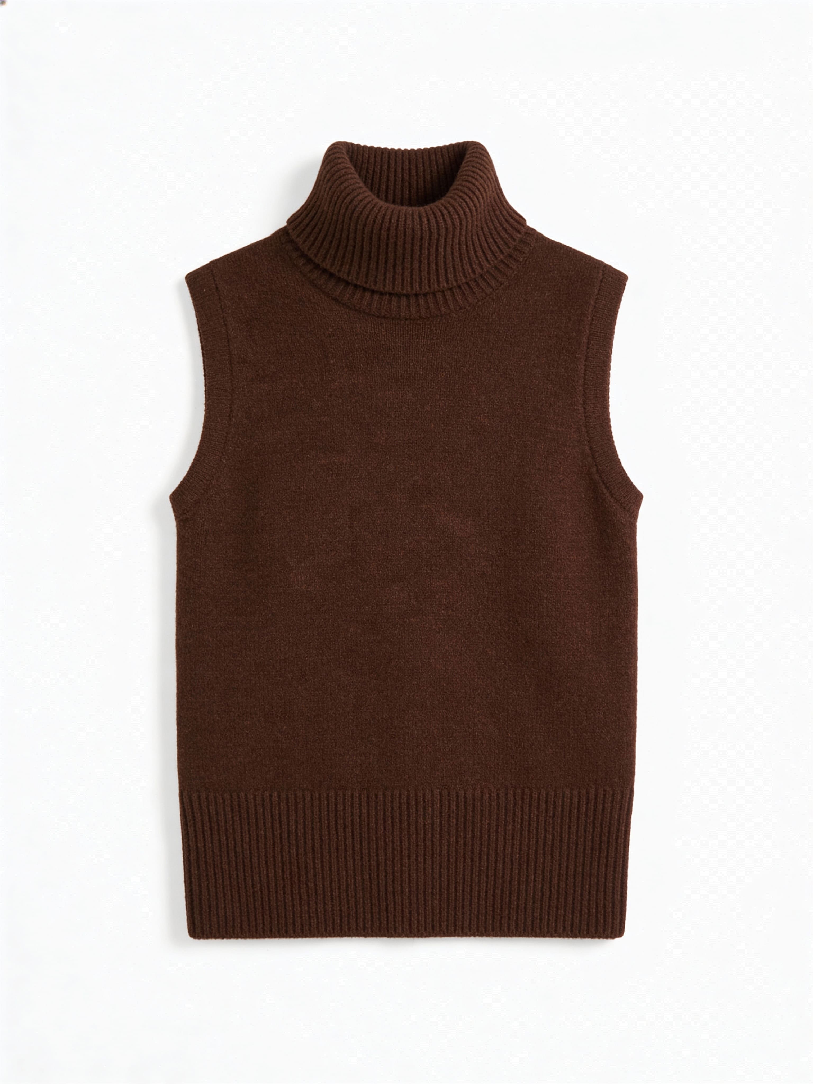 Вʼязаний топ MERIN КОЛЬОРУ CHOCO