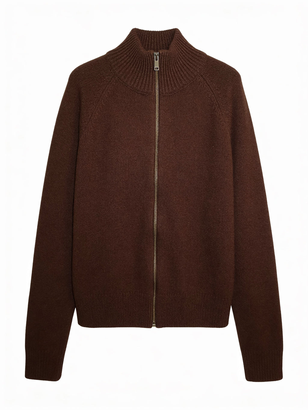 ВʼЯЗАНИЙ КАРДИГАН MERIN НА БЛИСКАВЦІ КОЛЬОРУ CHOCO