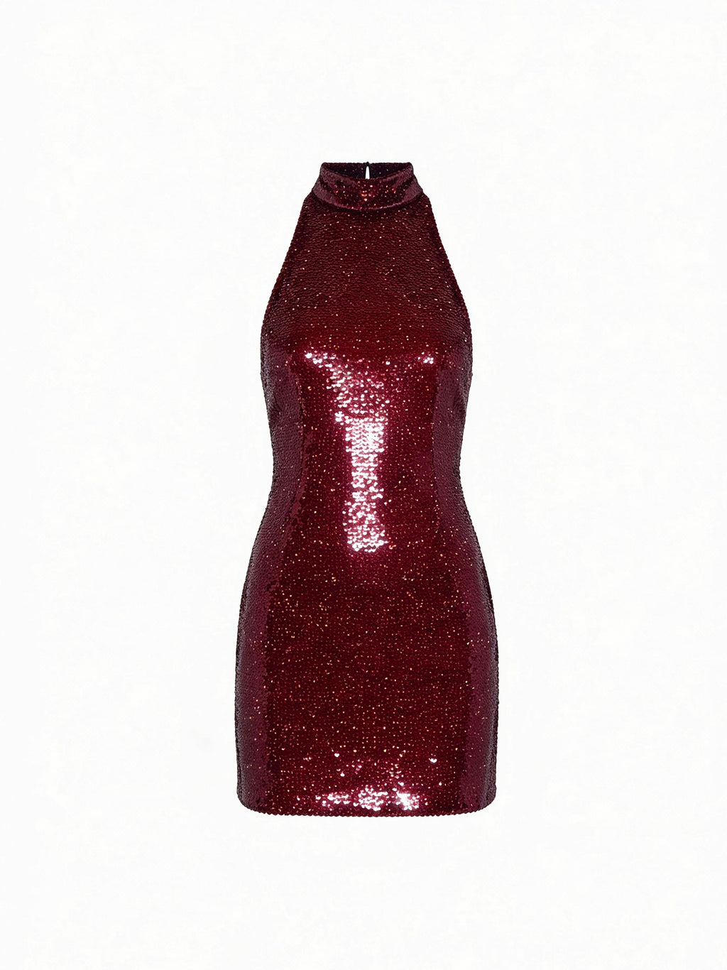 СУКНЯ SEQUIN BURGUNDY