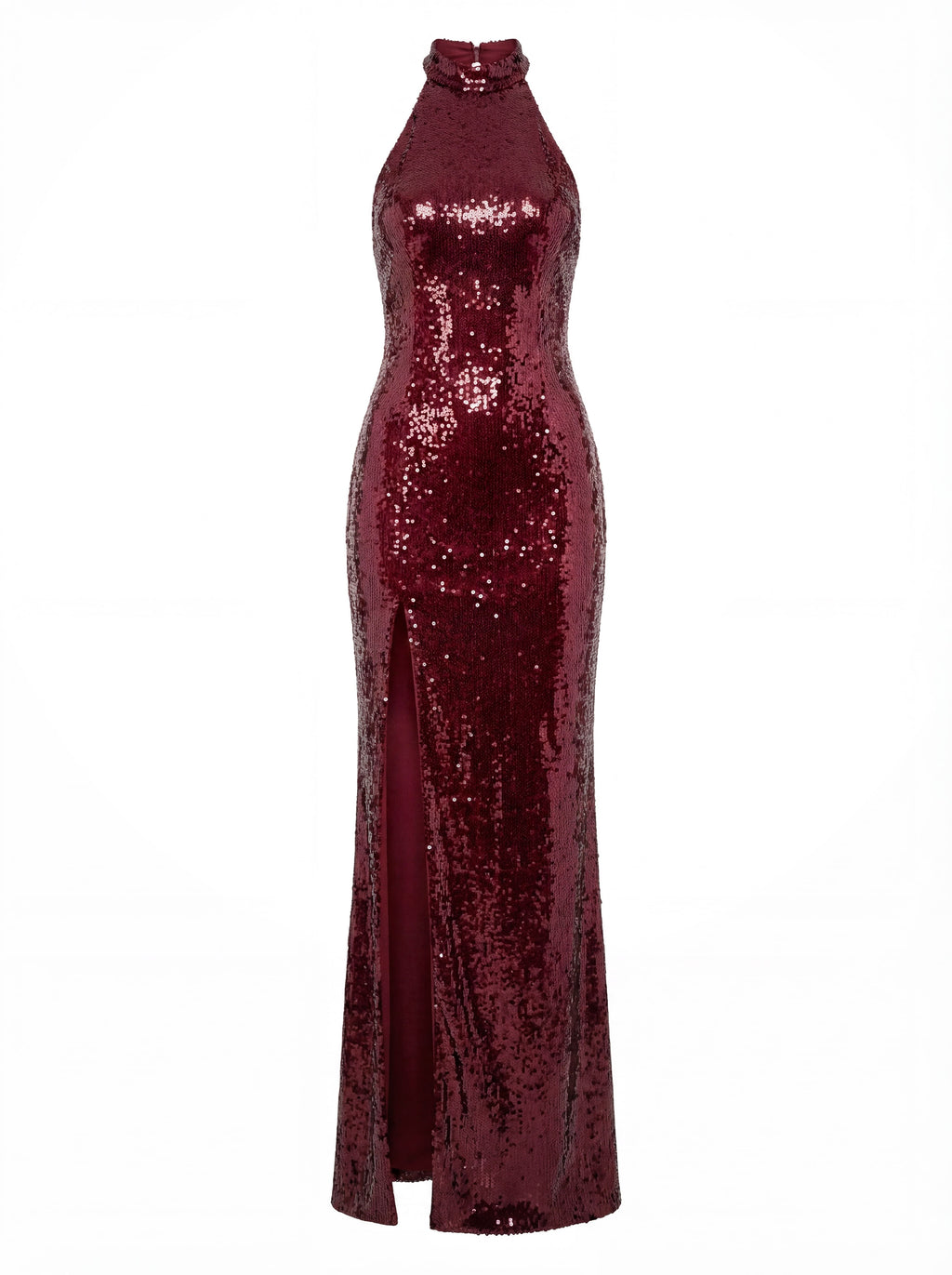 СУКНЯ SEQUIN MAXI BURGUNDY