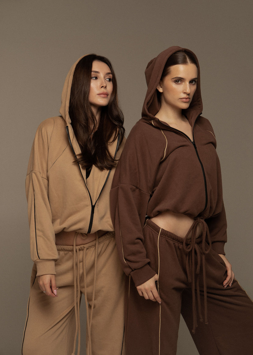 СПОРТИВНИЙ КОСТЮМ FRAME КОЛЬОРУ CHOCO