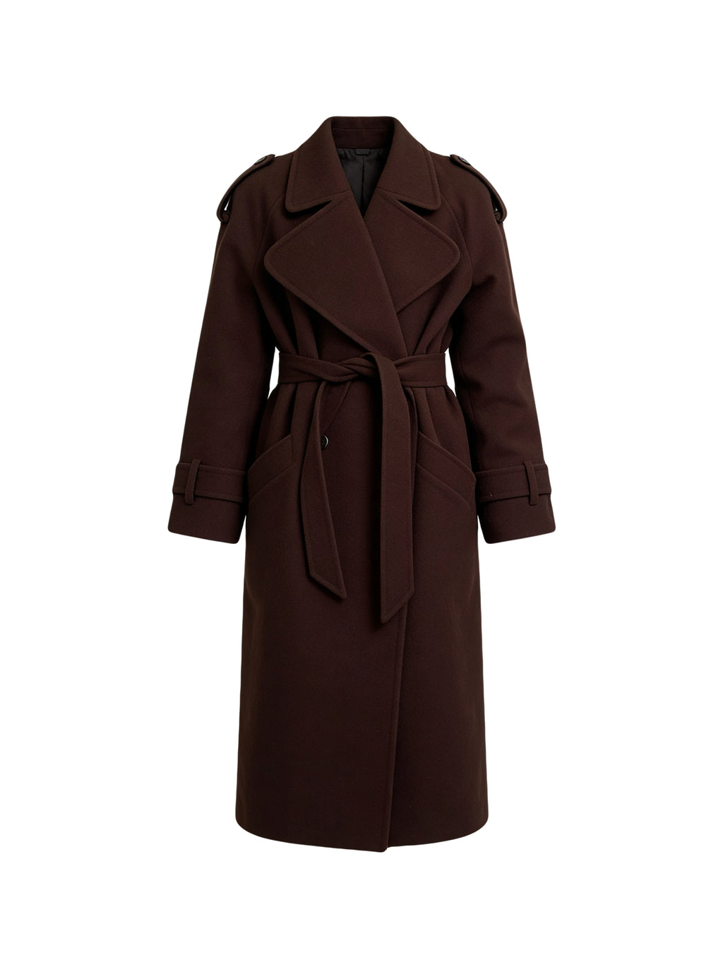 ПАЛЬТО MUSE МАКСІ КОРИЧНЕВЕ